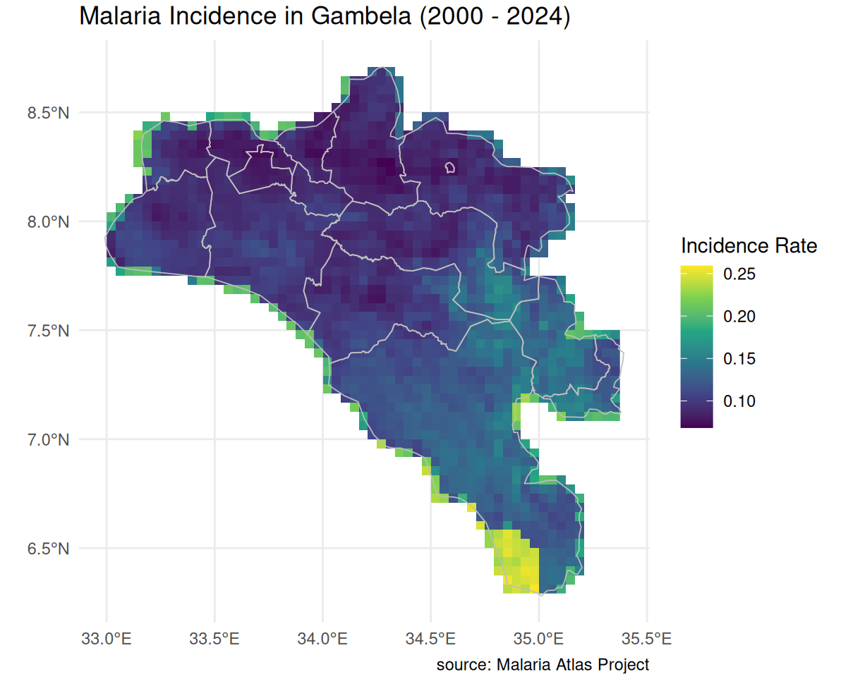 Raster Incidence Map
